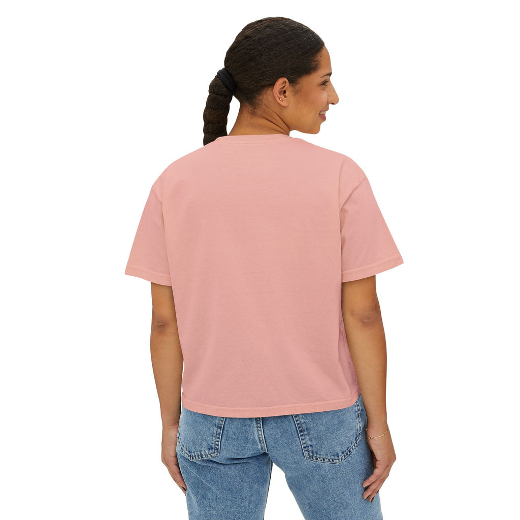 Coast to Comb Honey Logo Women's Boxy Tee - Vintage Beekeeper Aesthetic