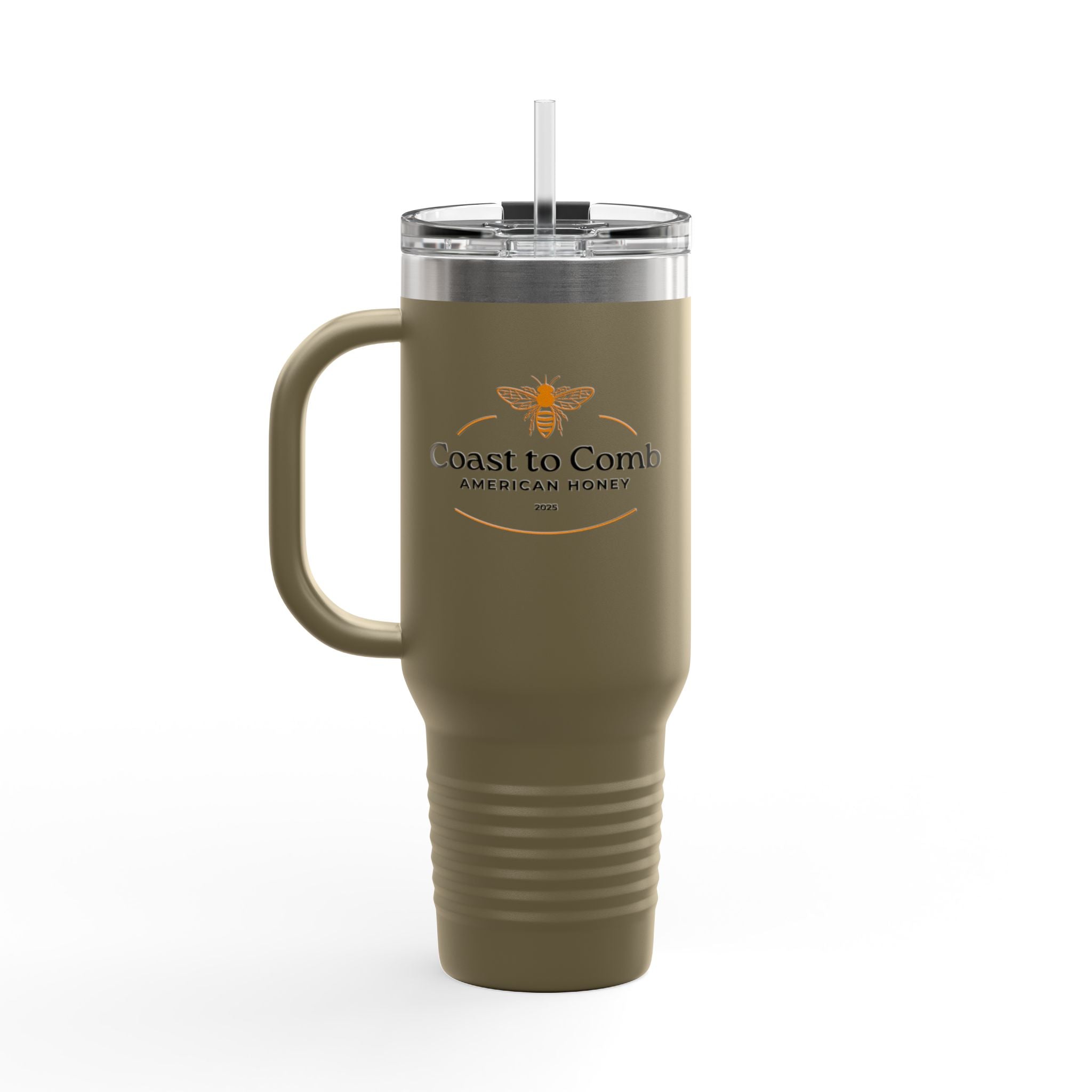 Coast to Comb 40oz Insulated Travel Mug — Large Stainless Tumbler