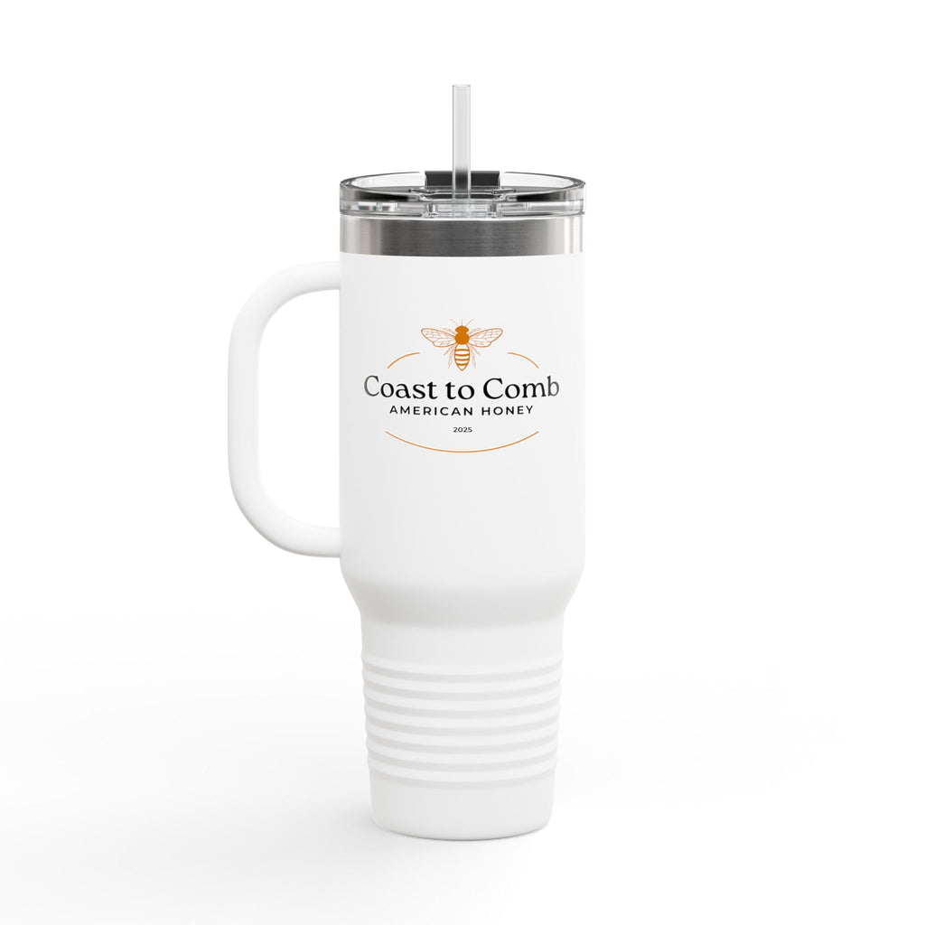 Coast to Comb 40oz Insulated Travel Mug — Large Stainless Tumbler