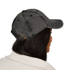 Heathered Embroidered Vintage Cap — Classic Ball Cap