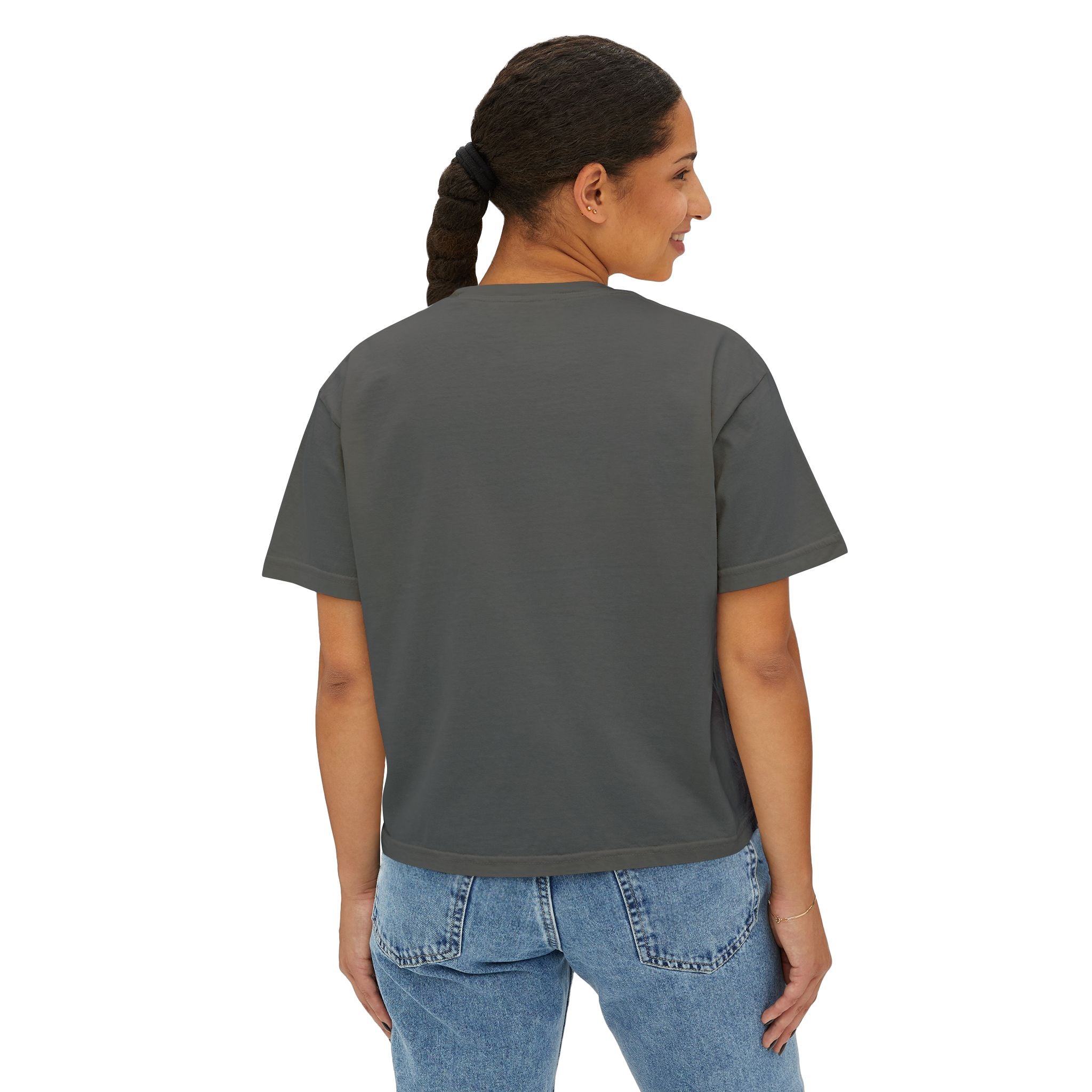Coast to Comb Honey Logo Women's Boxy Tee - Vintage Beekeeper Aesthetic