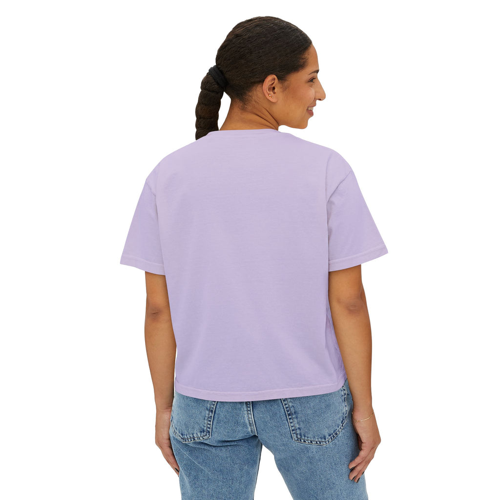 Coast to Comb Honey Logo Women's Boxy Tee - Vintage Beekeeper Aesthetic