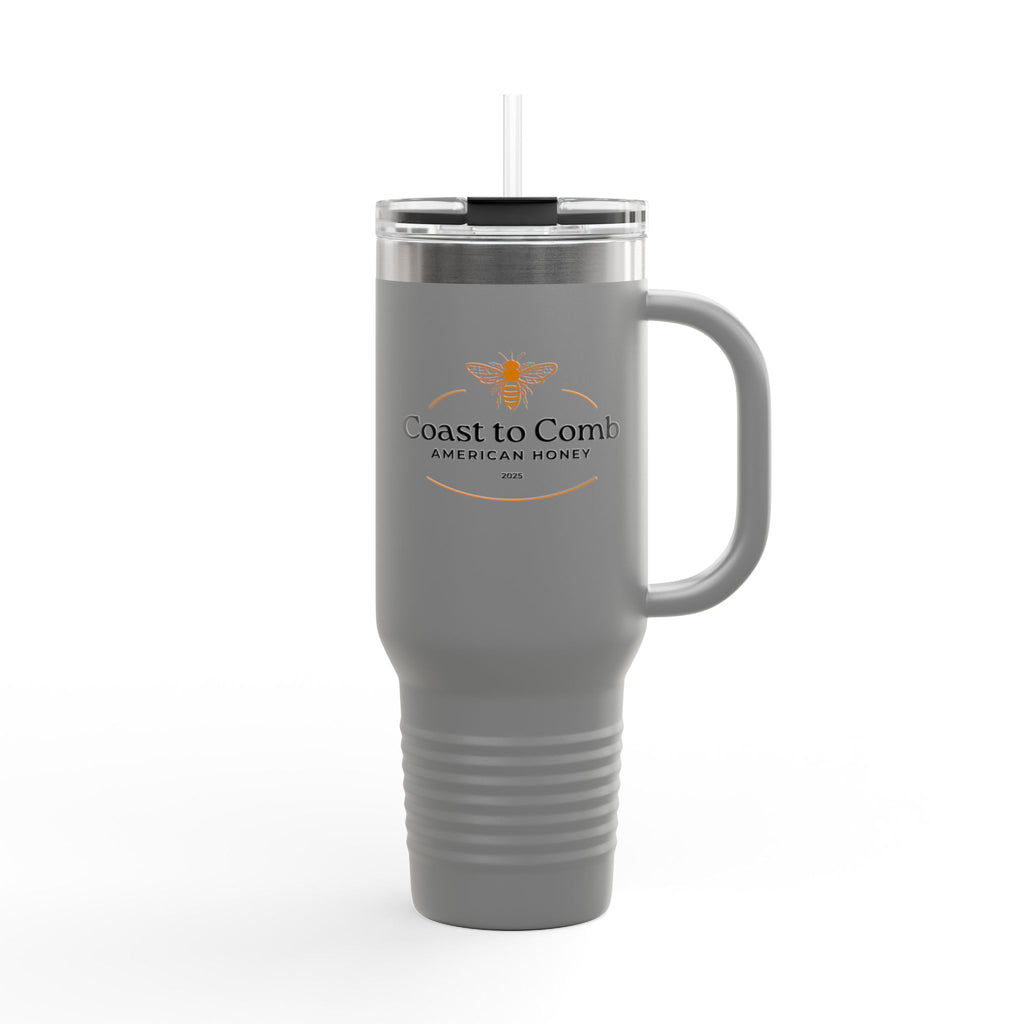 Coast to Comb 40oz Insulated Travel Mug — Large Stainless Tumbler