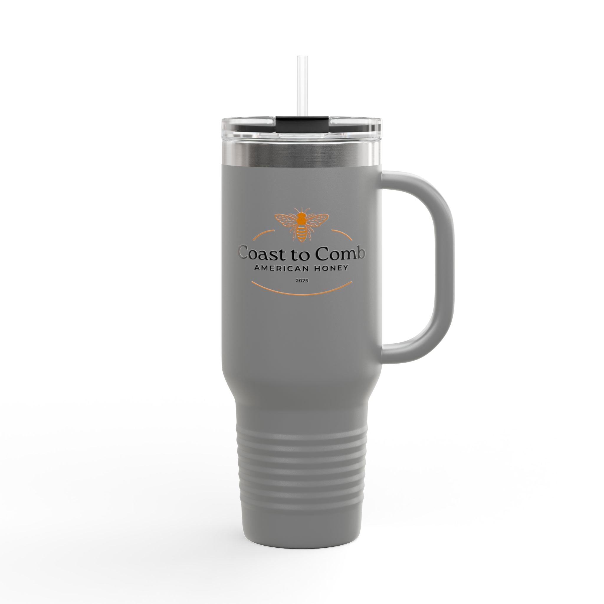 Coast to Comb 40oz Insulated Travel Mug — Large Stainless Tumbler