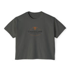Coast to Comb Honey Logo Women's Boxy Tee - Vintage Beekeeper Aesthetic