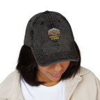 Heathered Embroidered Vintage Cap — Classic Ball Cap