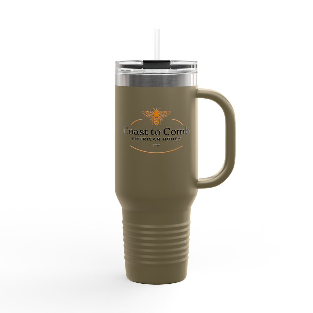 Coast to Comb 40oz Insulated Travel Mug — Large Stainless Tumbler