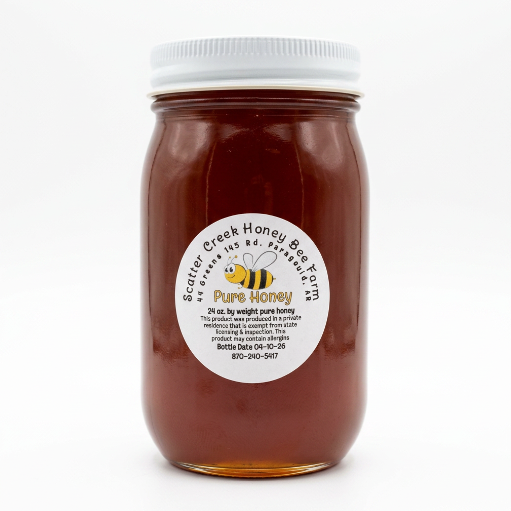 Scatter Creek Honey Farm, Raw Honey