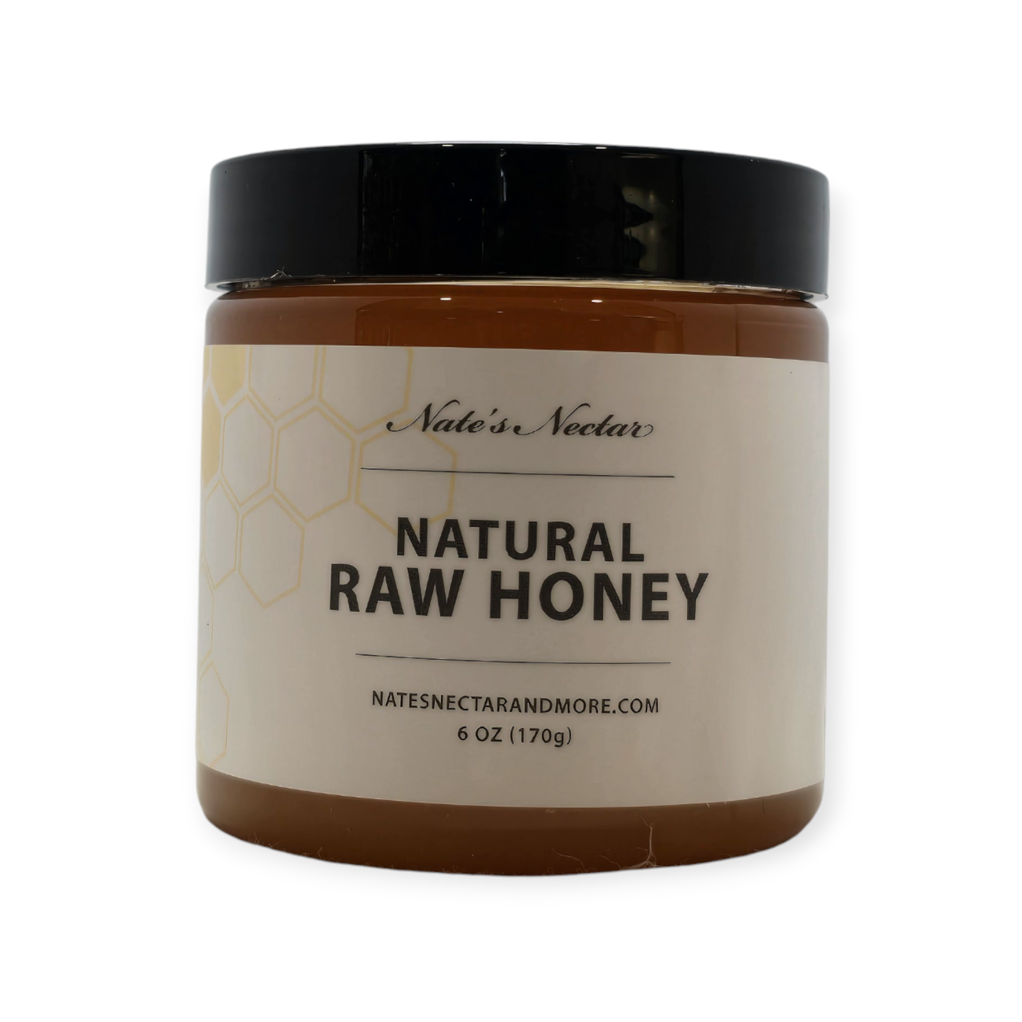 Nate's Nectar Raw Honey, 6oz.