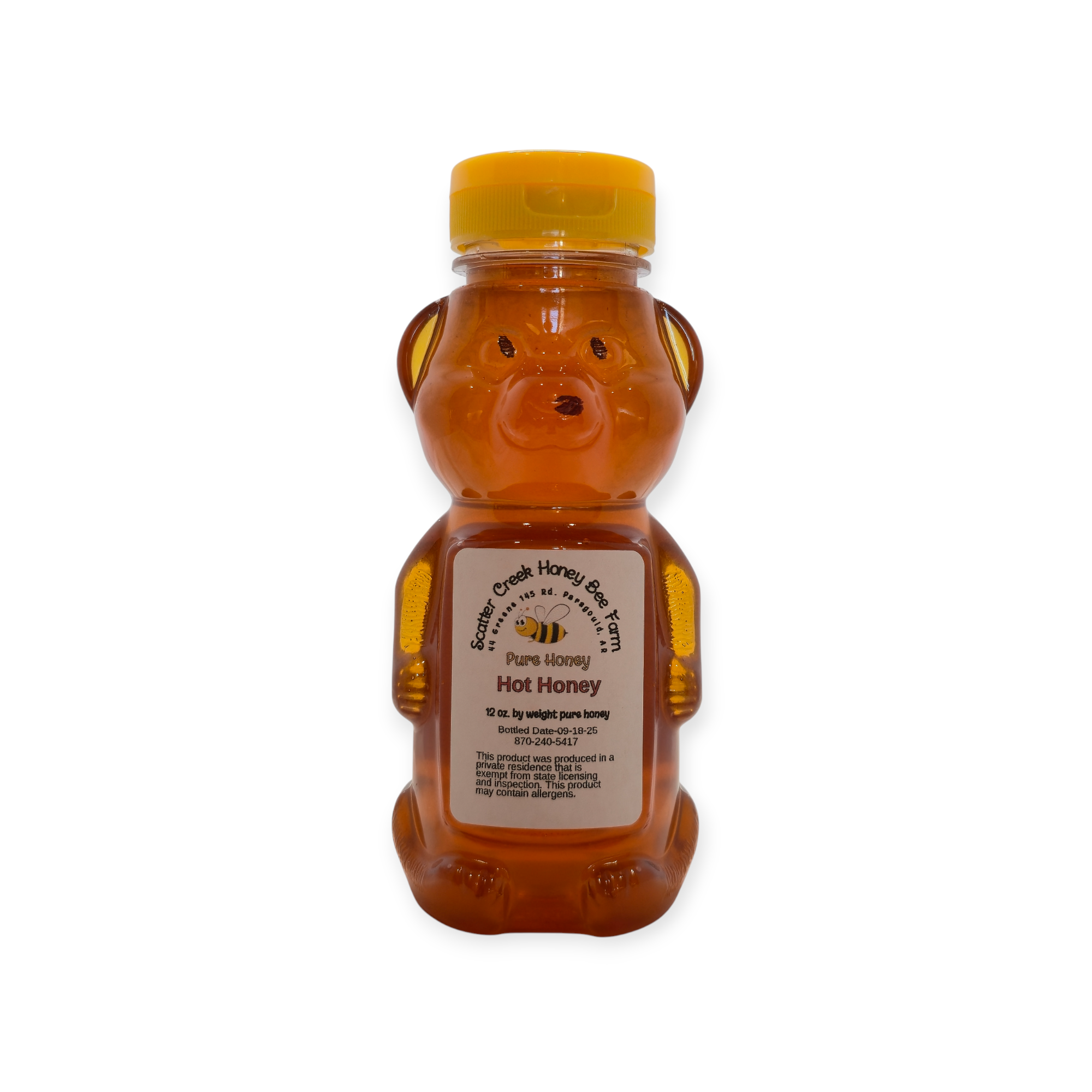 Scatter Creek Honey Farm, Habanero Hot Honey.  8oz