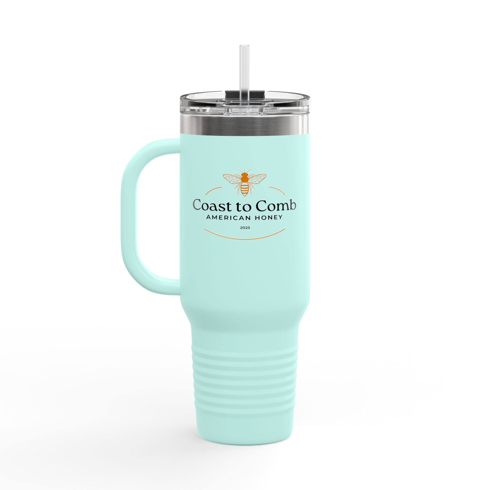 Coast to Comb 40oz Insulated Travel Mug — Large Stainless Tumbler