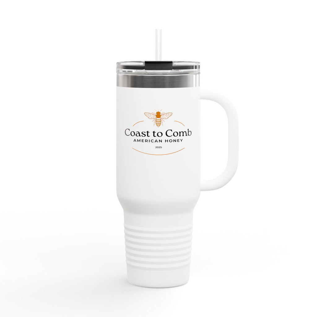 Coast to Comb 40oz Insulated Travel Mug — Large Stainless Tumbler