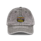 Heathered Embroidered Vintage Cap — Classic Ball Cap
