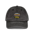 Heathered Embroidered Vintage Cap — Classic Ball Cap