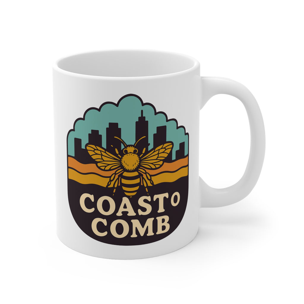 Coast to Comb Mug — New York CityScape