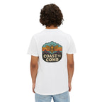 Coast to Comb Pocket T-Shirt — Bee Graphic Casual Tee (Unisex)