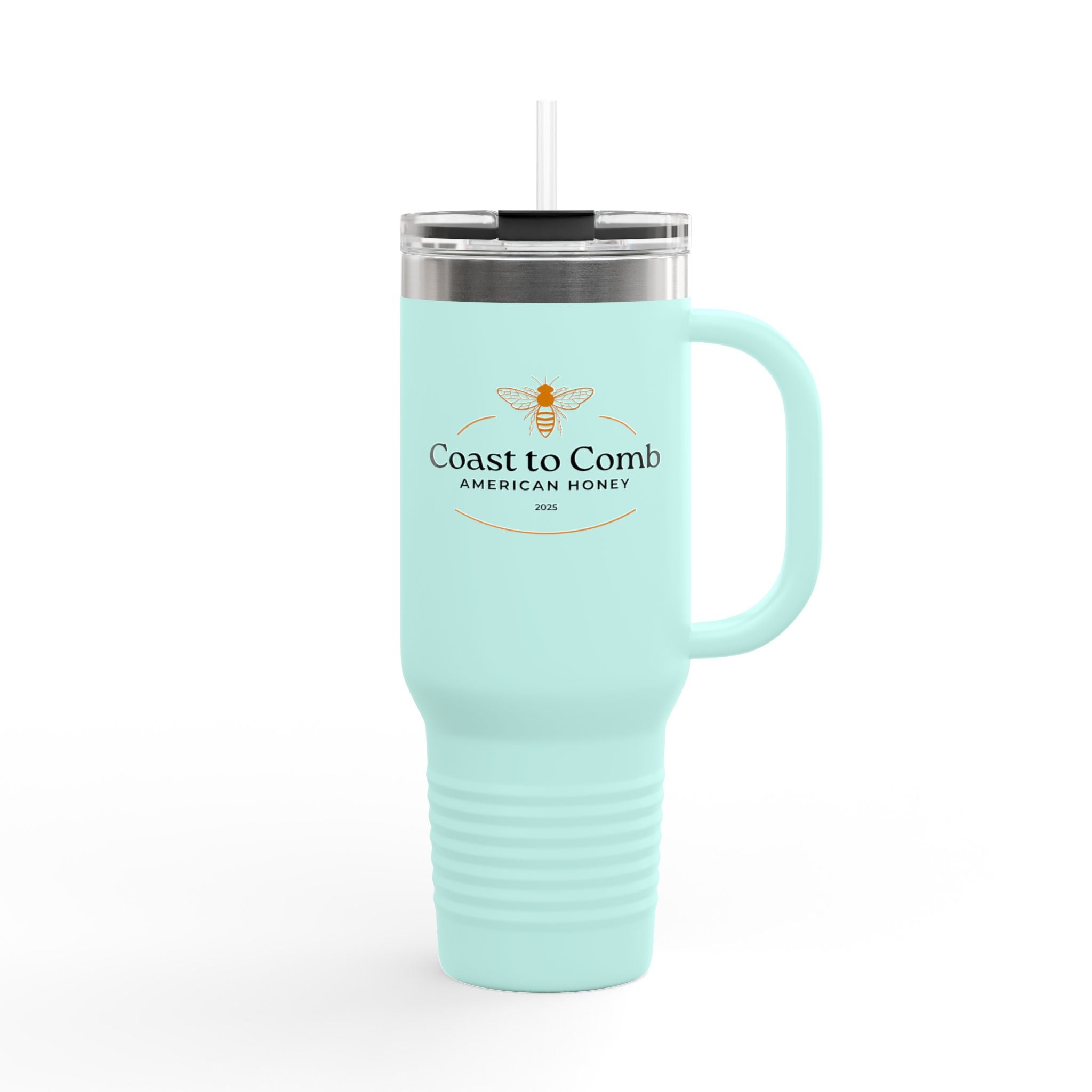 Coast to Comb 40oz Insulated Travel Mug — Large Stainless Tumbler