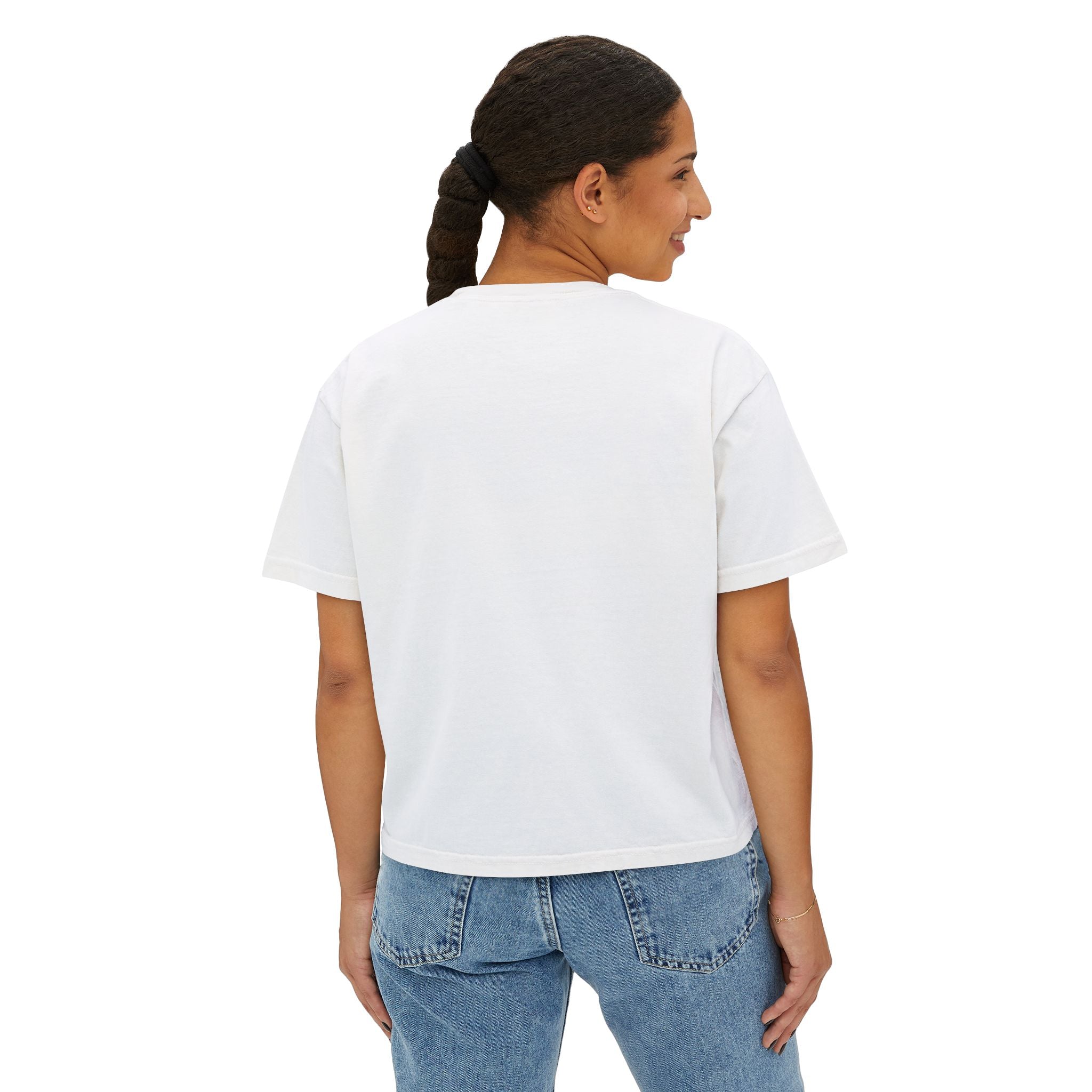 Coast to Comb Honey Logo Women's Boxy Tee - Vintage Beekeeper Aesthetic