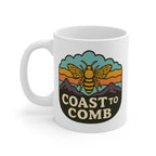 Coast to Comb Bee Mug – Mountain & Honeybee