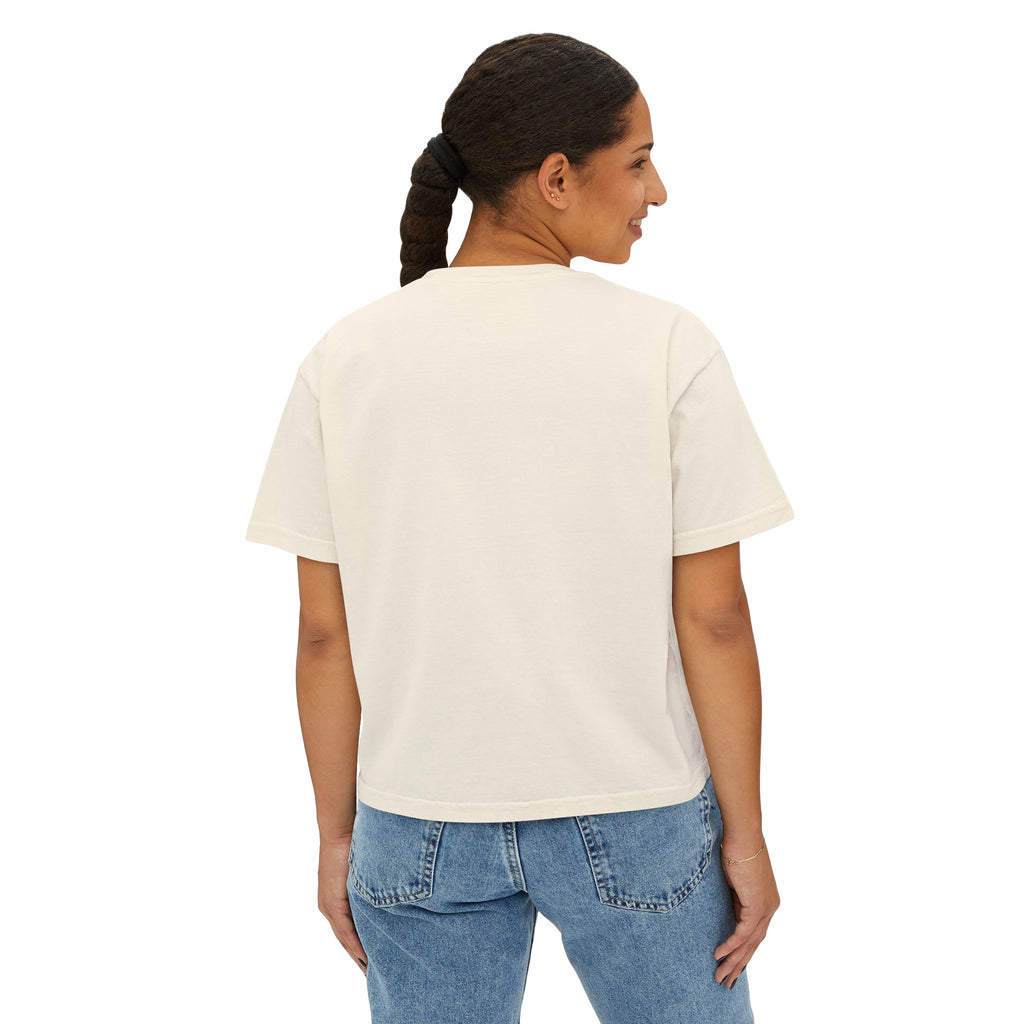 Coast to Comb Honey Logo Women's Boxy Tee - Vintage Beekeeper Aesthetic