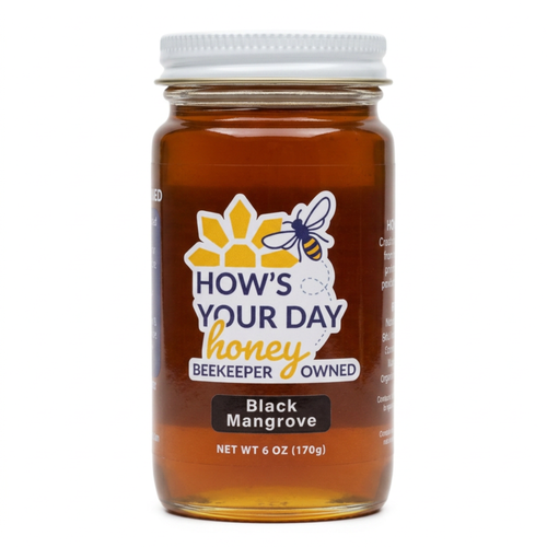 Dark Red How's Your Day Honey, Black Mangrove 6oz